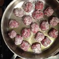 Agrodolce meatballs