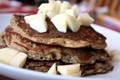 Apple cinnamon oatmeal pancakes