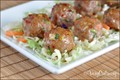 Asian turkey meatballs