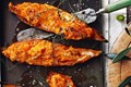 Baked sweet potatoes with Taleggio and thyme