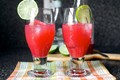 Blood orange margaritas