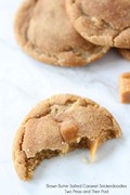 Brown butter salted caramel snickerdoodles