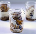 Brown sugar banana parfaits with maple-glazed pecans