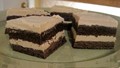 Browned butter brownies with peanut butter buttercream