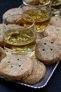 Cashel blue & hazelnut shortbread