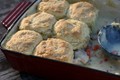 Chicken 'n biscuits (chicken pie)