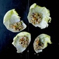 Chinese minced chicken wraps (Saang choy bao)