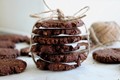 Chocolate coconut rough macaroons