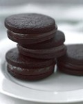 Chocolate mint wafers