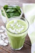 Coconut green smoothie
