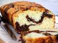 Coffee swirl quick bread