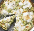 Courgette and Taleggio frittata 