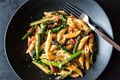 Craig Claiborne's pasta con asparagi