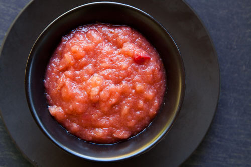 Cranberry applesauce