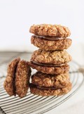 Date & strawberry oatmeal cookies
