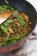 Fridge bottom use it all up veggie stir fry
