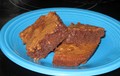 Gluten, dairy, and nut-free brownies with roasted chickpea flour