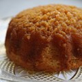 Golden syrup sponge cake