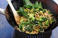 Green curry stir fry