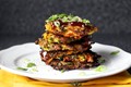 Japanese vegetable pancakes