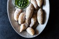José Pizarro's salt-crusted potatoes with cilantro mojo
