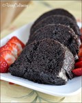 Kahlua coffee poke cake