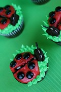Ladybug cupcakes