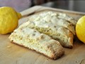 Lemon pine nut biscotti