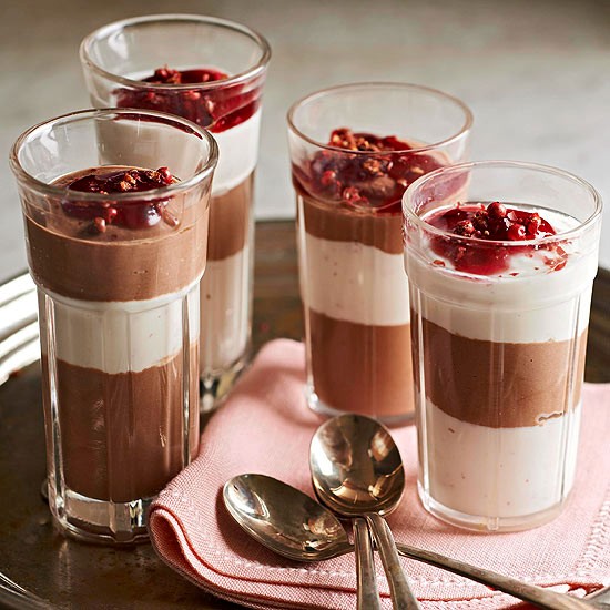 Mini chocolate and yogurt parfaits recipe Eat Your Books