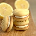 My mother’s lemon fork biscuits (with lemon cream cheese filling)