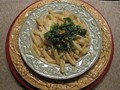 Pasta with Meyer lemon sauce