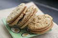 Peanut butter sandwich cookies ("the Nora Ephron")
