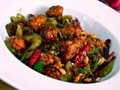 Popeye Tso's chicken (General Tso's chicken made with Popeye's chicken nuggets)