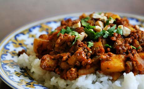 Pork mango picadillo