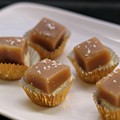 Salted caramel shortbread bars