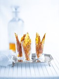 Sesame glass biscuits