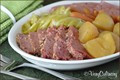 Slow cooker corned beef and cabbage