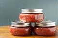Small batch strawberry rhubarb jam