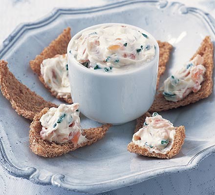 Smoked Salmon and Chive Pate