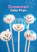 Snowman cake pops