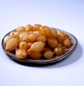 Spicy glazed onions