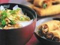 Spring rolls with silken threads