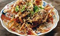 Stir-fried minced beef with chillies and holy basil (Neua pat bai grapao)