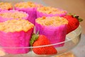 Strawberry coffee cake muffins