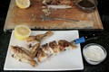 Sumac-rubbed butterflied chicken
