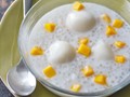 Tapioca pearls with coconut milk and mango (Tambo-tambo) from 'The Adobo Road Cookbook' (Cook the Book)